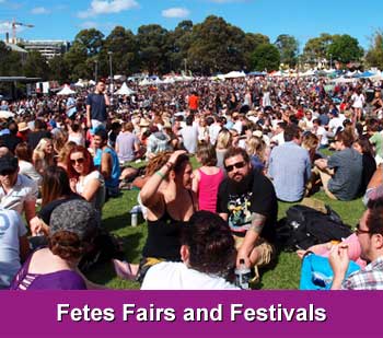 Fetes Fairs and Festivals